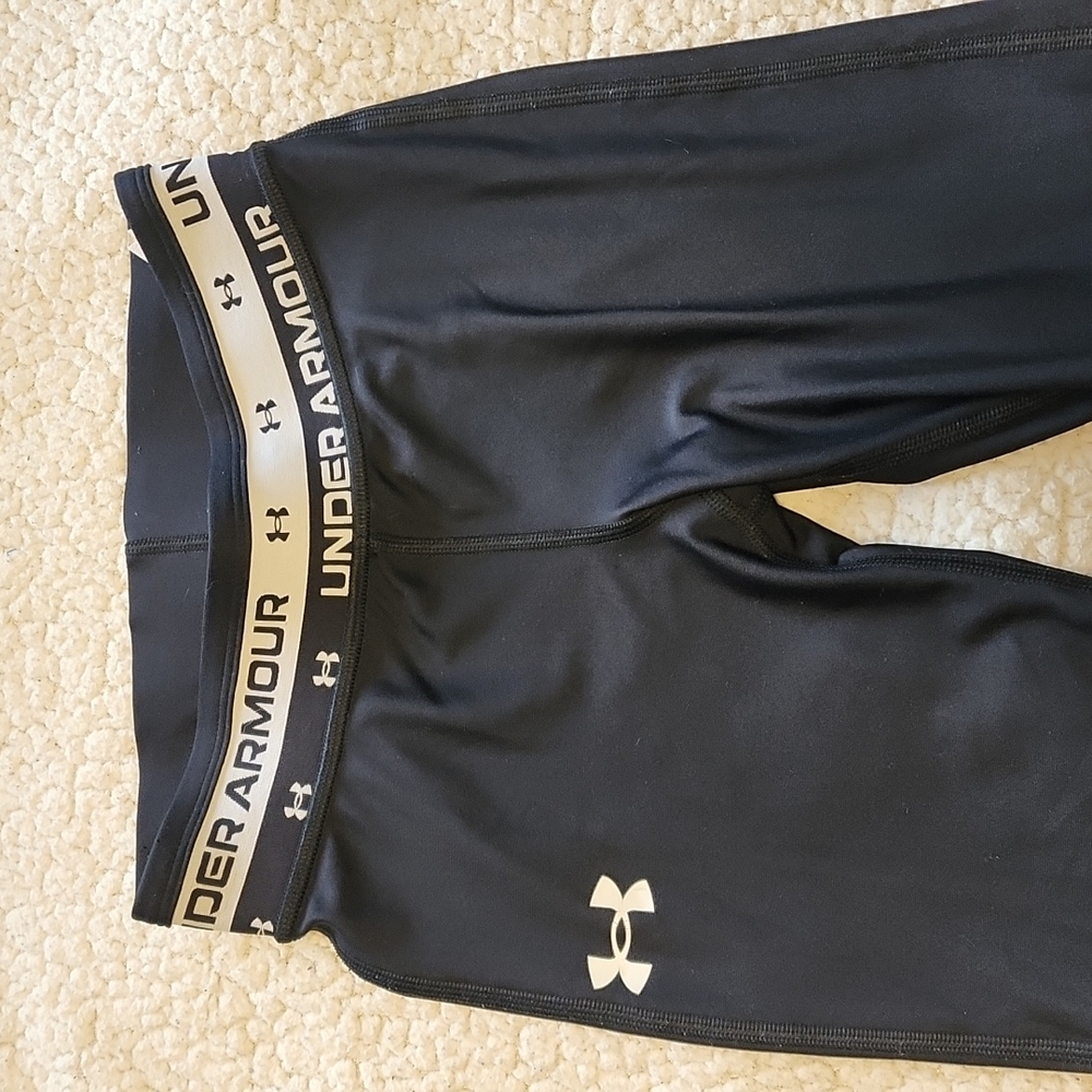 Girls youth under armour leggings